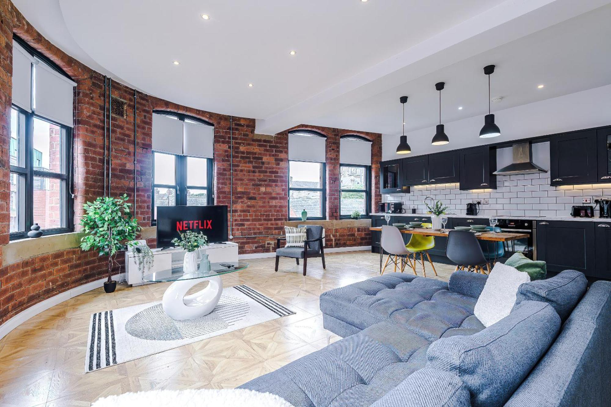 Luxury 2 King Beds In City Centre Leeds  Cameră foto